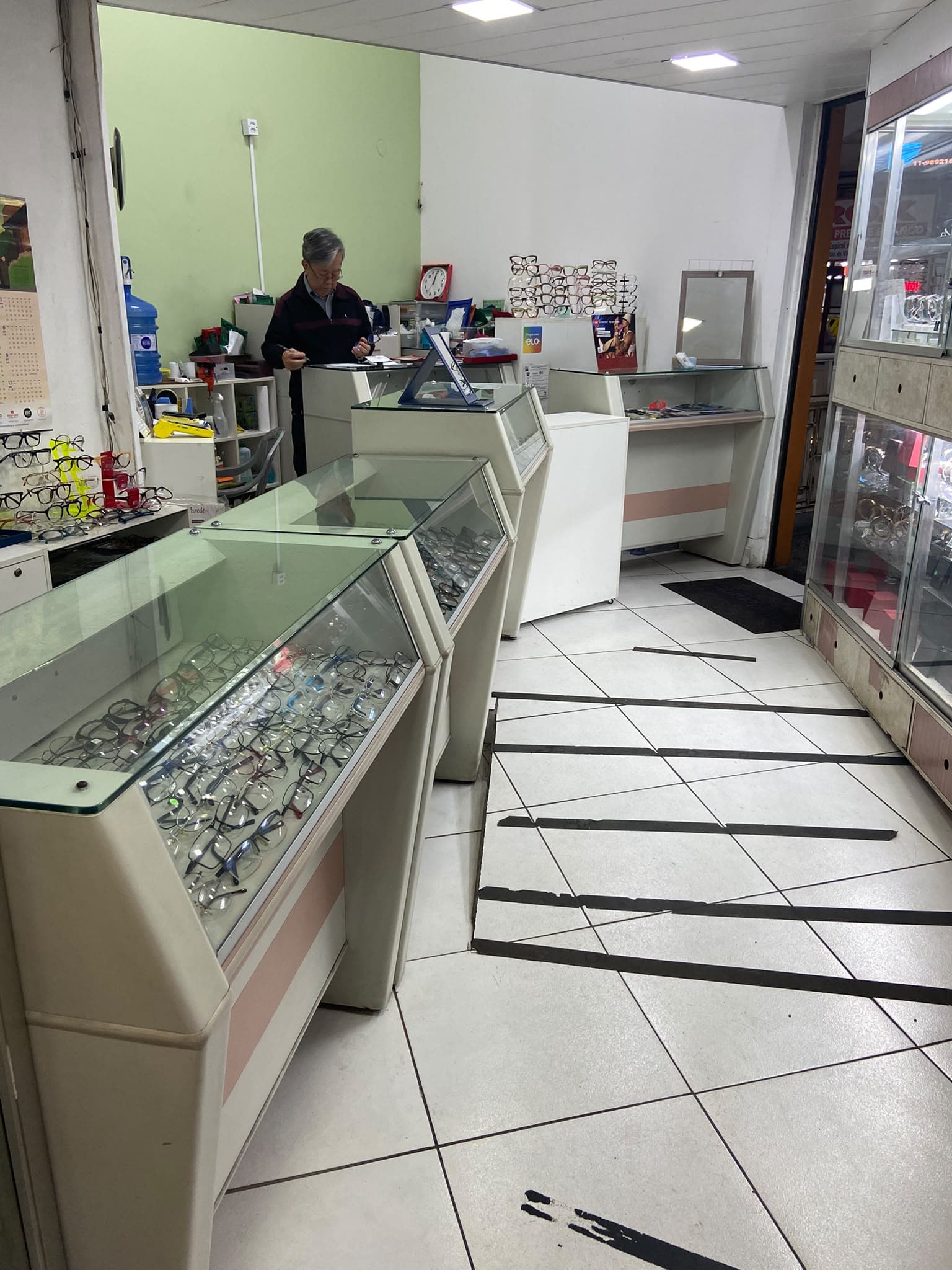 Atendimento no balcão